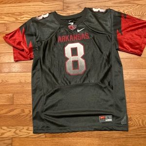 Arkansas Razorback Jersey Nike size Large 16/18 Number 8 jersey used